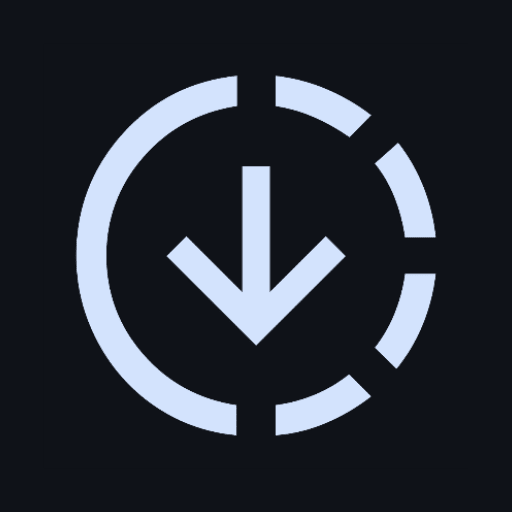 Punch-hole Download Progress icon