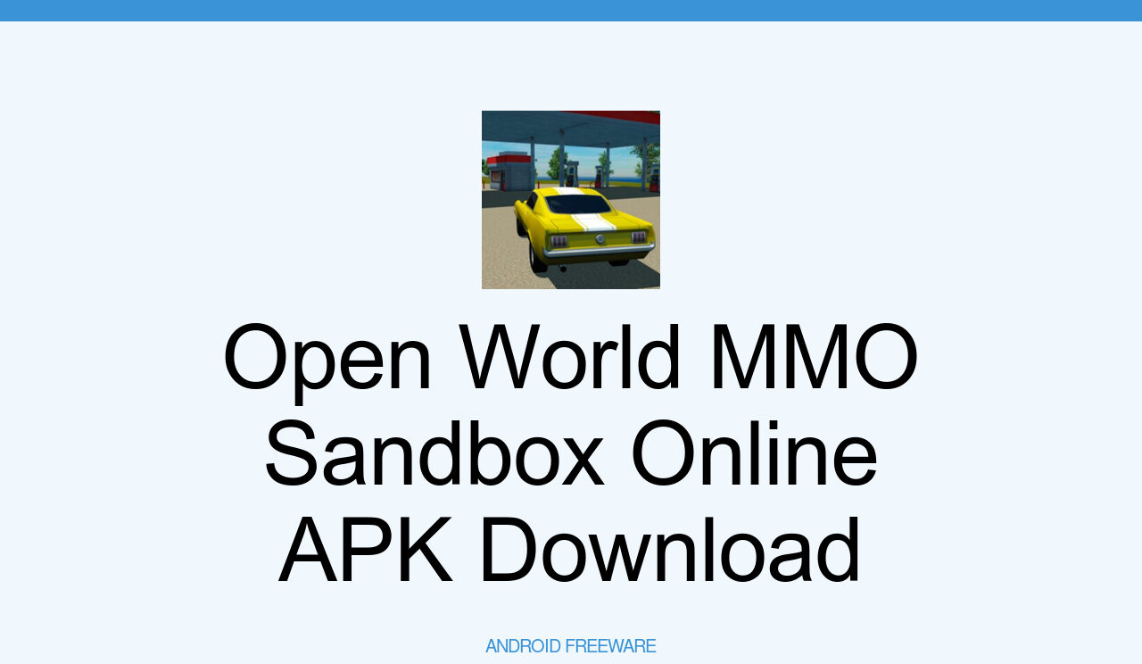 Open World MMO Sandbox Online APK para Android - Download